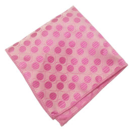 Light Pink with Polka Dots Pocket Square